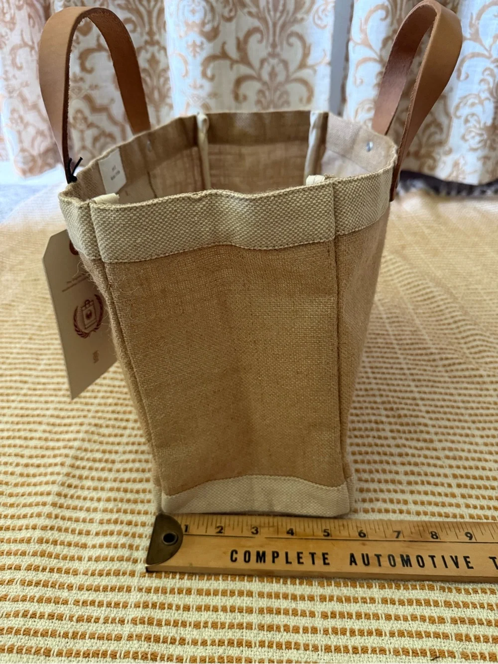The Magnolia Script Market Tote. NWT
